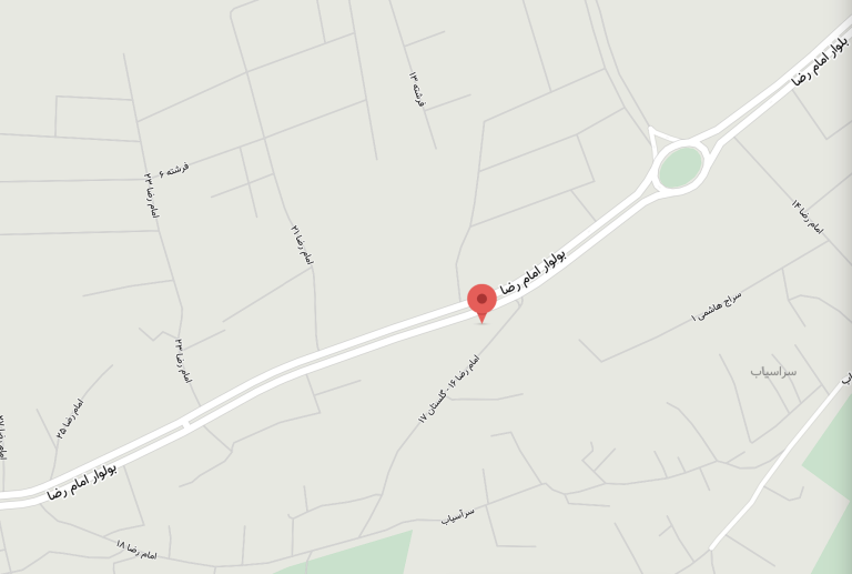 محل استودیو کاج بر روی نقشه